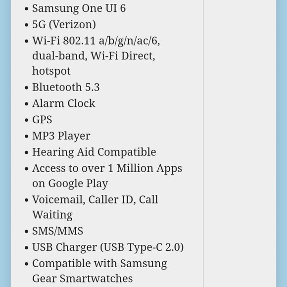 NEW 5G SAMSUNG SMARTPHONE. SAFELINK. STR8 TALK. TRACFONE. VERIZON. OVER $50 OFF. - Picture 11 of 17